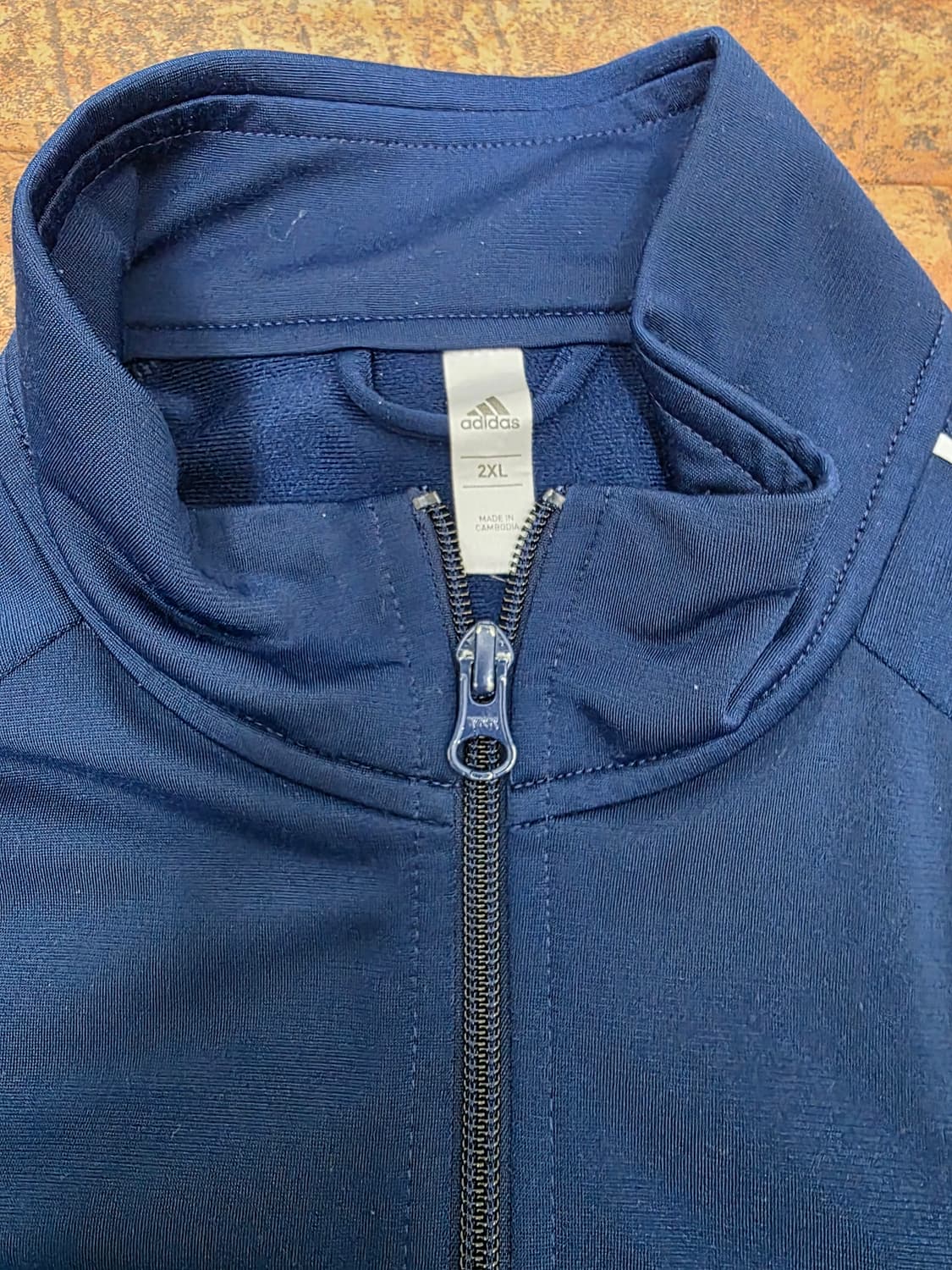 아디다스 네이비 원라인 트랙탑 저지 상품이미지3