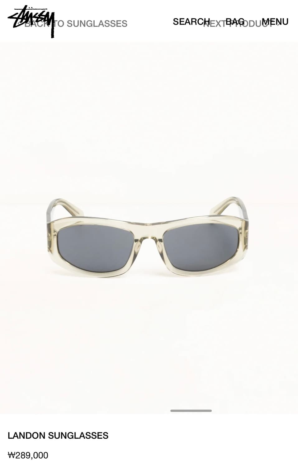 Stussy landon sunglasses 스투시 랜던 선글라스 상품이미지1