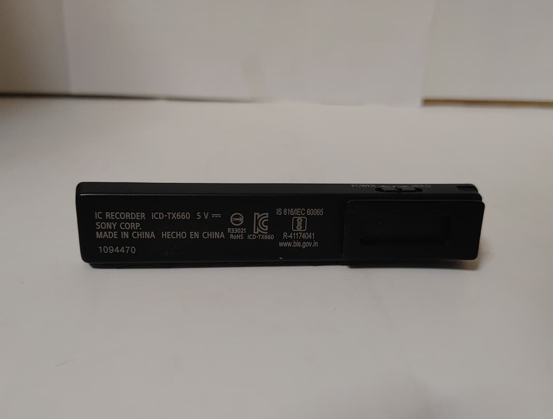 (풀박스) SONY 소니 보이스 레코더 TX660 녹음기 상품이미지5