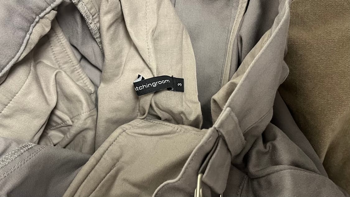 해칭룸 Zip Pants Grey 상품이미지1