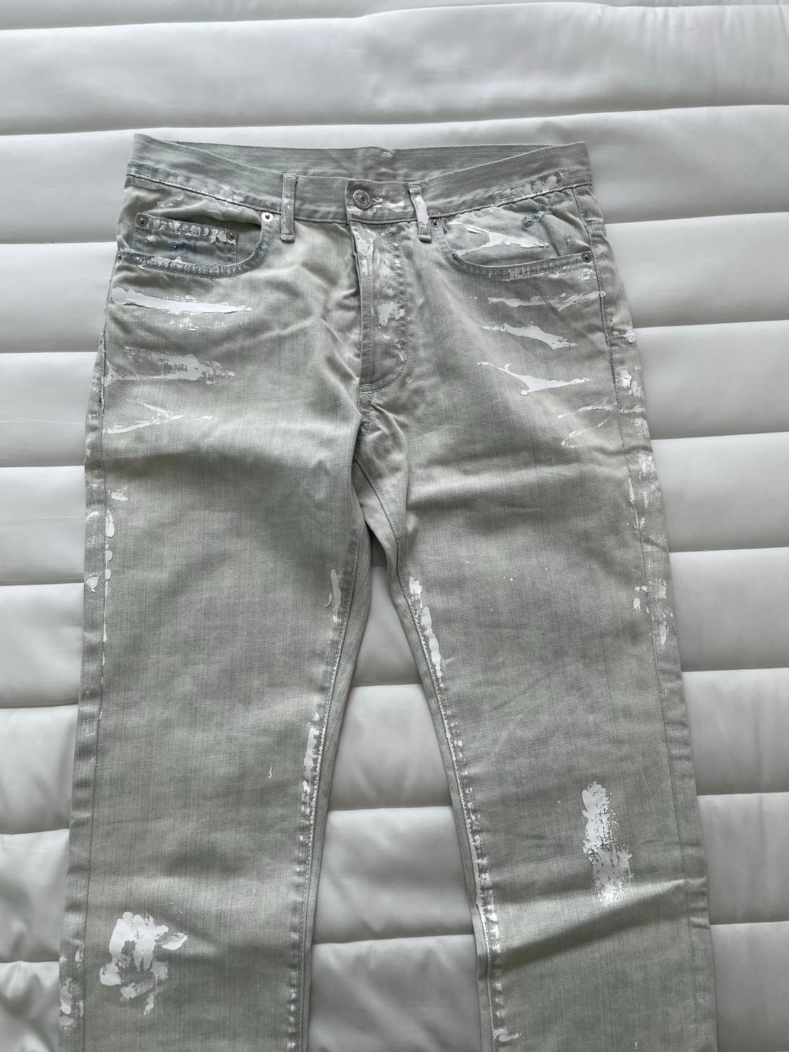 디올옴므 aw09 페인트 데님 진 상품이미지2