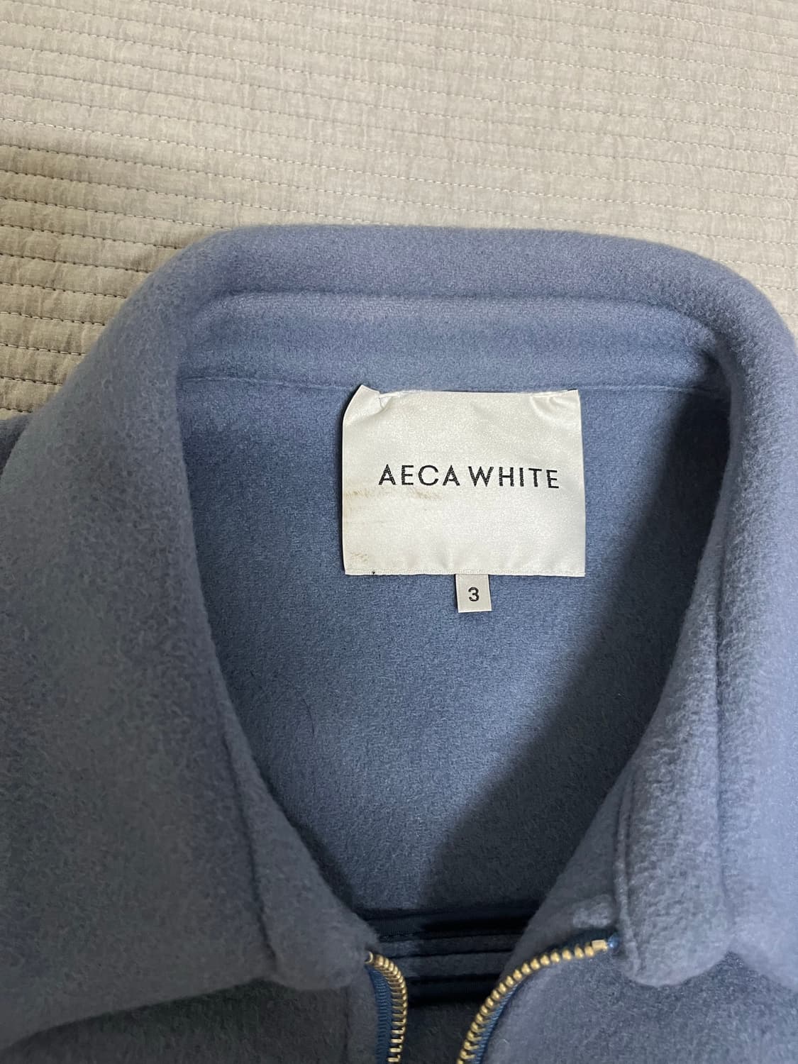 에이카화이트 울 블루종 자켓 3 상품이미지2