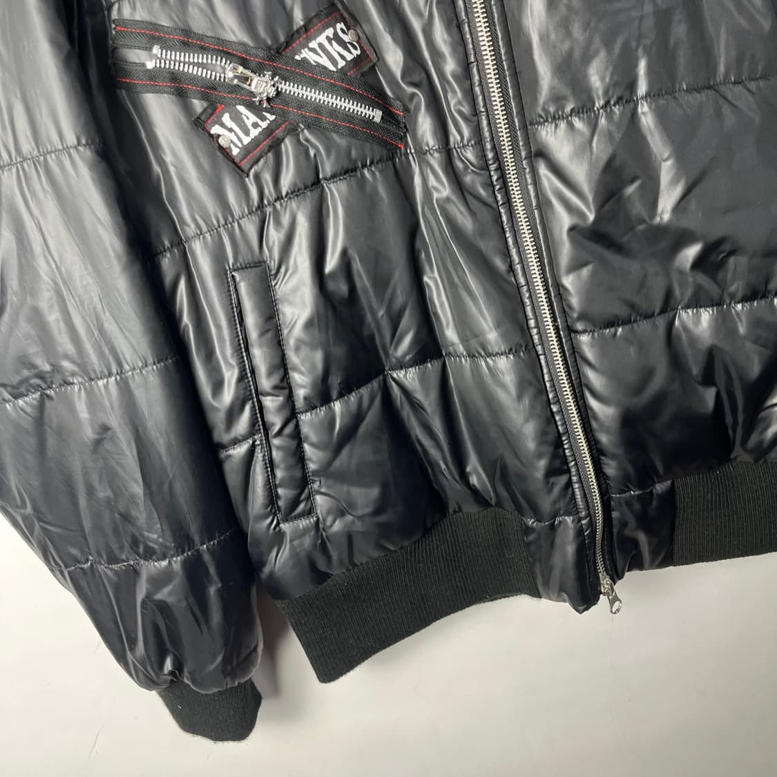 [Mad Punks] 매드펑크 스컬 울프죠 패딩 상품이미지4