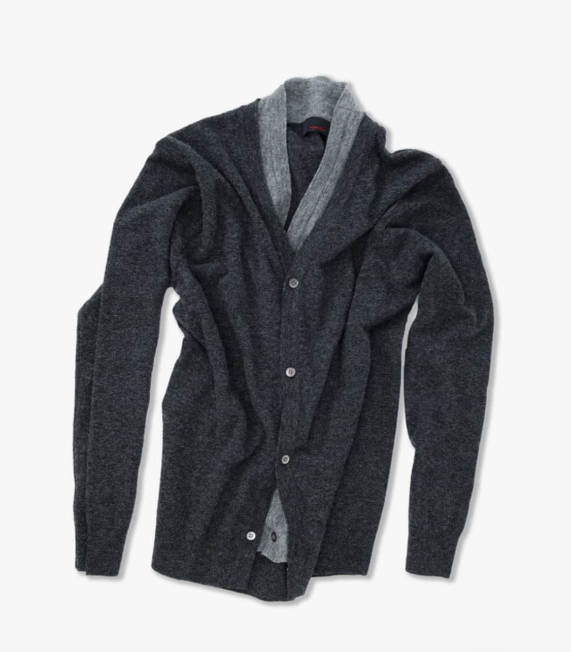  AZA V-NECK CARDIGAN - CHARCOAL (M) 상품이미지1