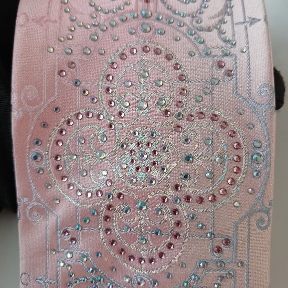 메트로시티 실크 핑크 장식 패턴 넥타이 8.6cm A등급 A19329
 상품이미지6