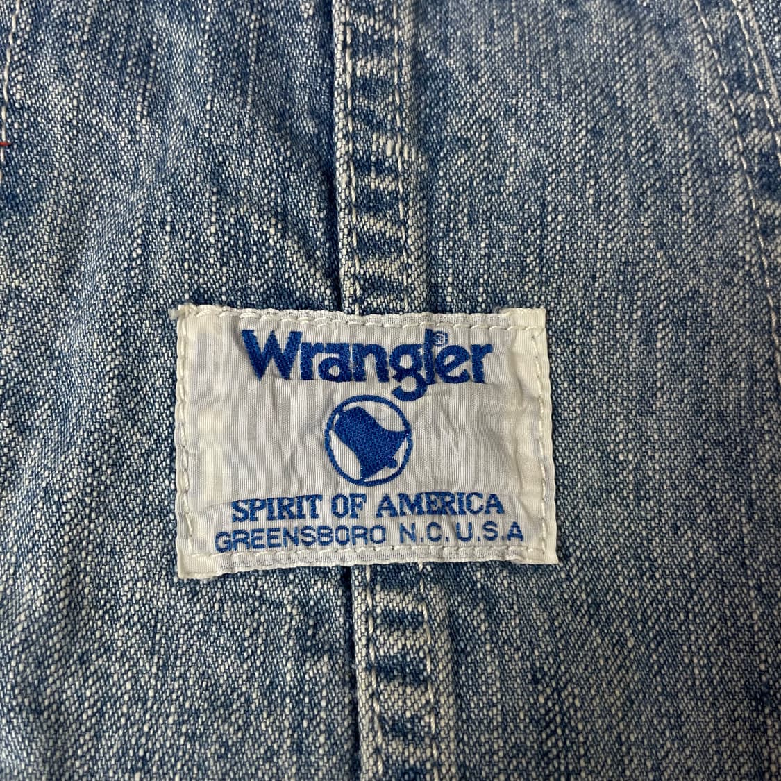 (32) 랭글러 연청 데님 롱 멜빵 팬츠 상품이미지4