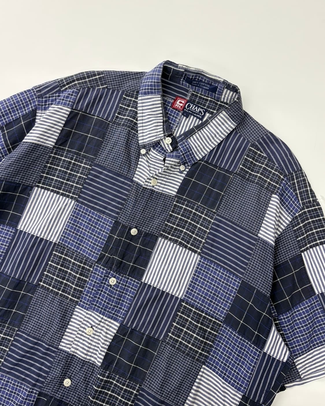 Chaps Ralph Lauren 챕스 마드라스 패치워크 셔츠  상품이미지1