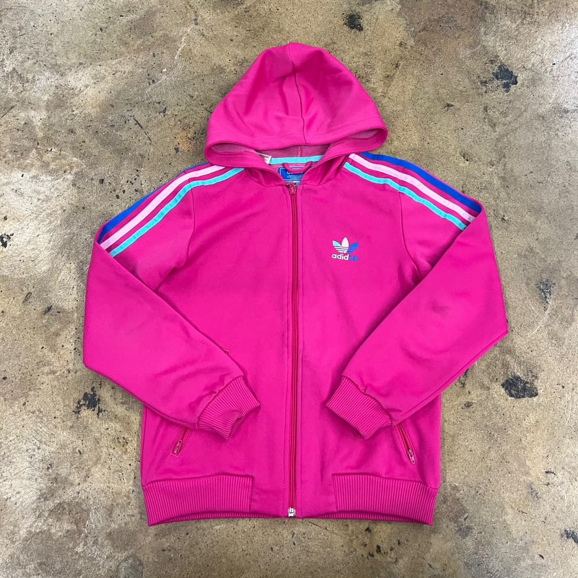 아디다스 핑크 후플 후드집업 73 상품이미지2