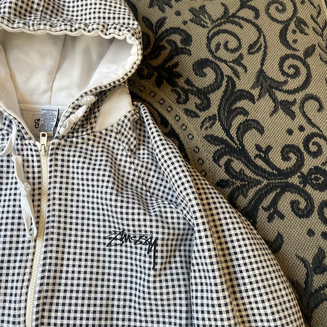 L 00s 스투시 후드집업/W2528 상품이미지2