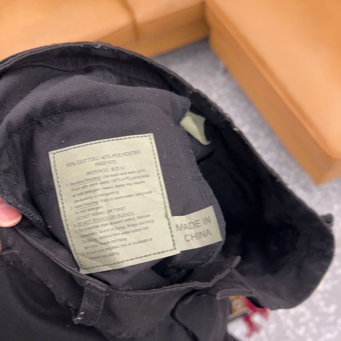 로스코 빈티지 카고팬츠 면바지 34인치 C04783  상품이미지4
