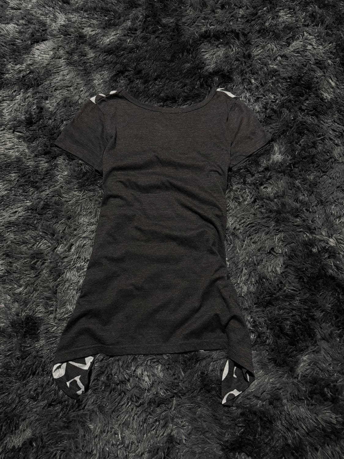 sky bomber 키치해골패턴 반팔 티셔츠 상품이미지6