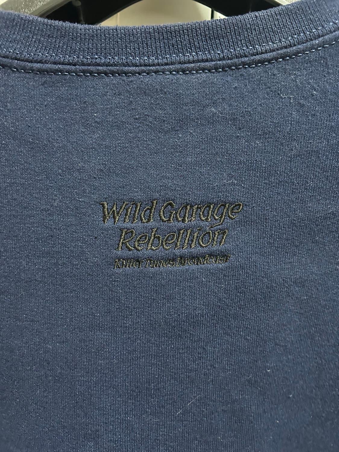 와코마리아 져지스 맨투맨 네이비 L사이즈 상품이미지4