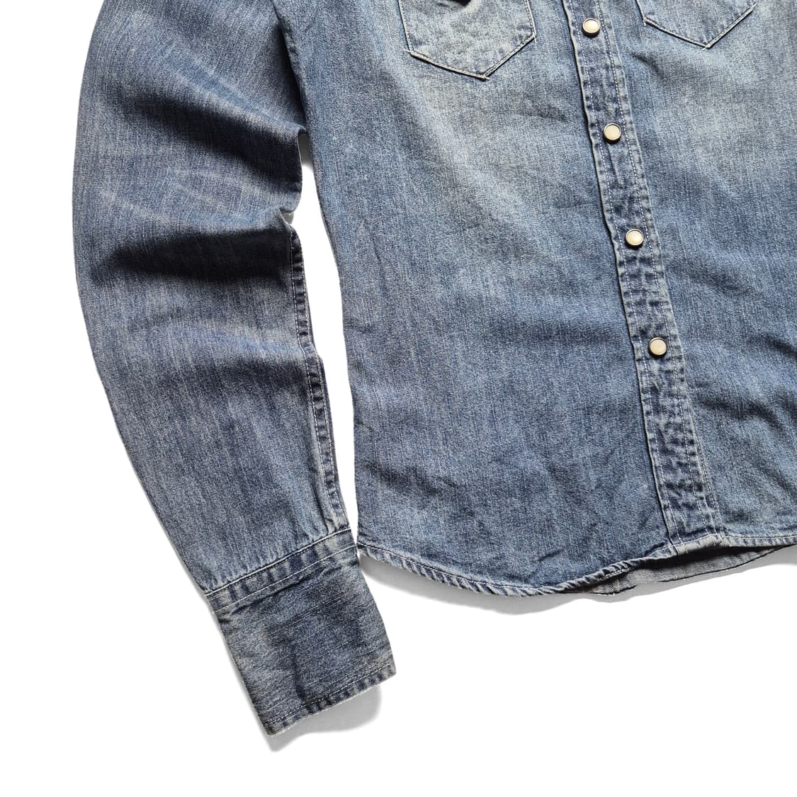 [XS] 폴로 데님앤서플라이 웨스턴 데님셔츠 상품이미지5