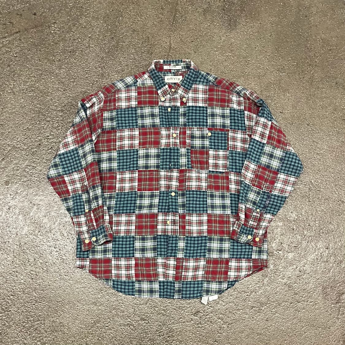 90s Orvis 패치워크 셔츠 (105) 상품이미지1