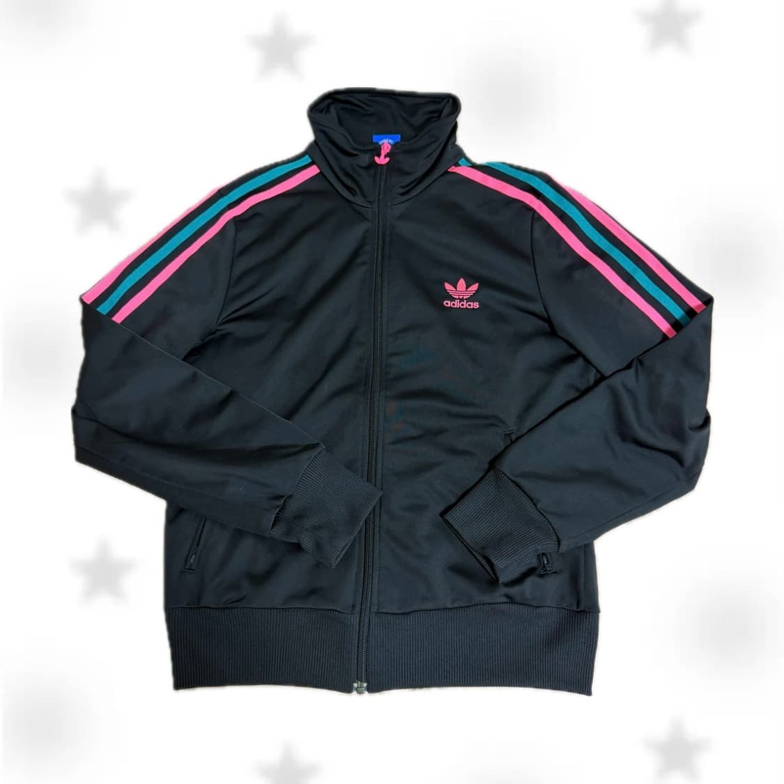 아디다스 파이어버드 져지 블랙 핑크 상품이미지1