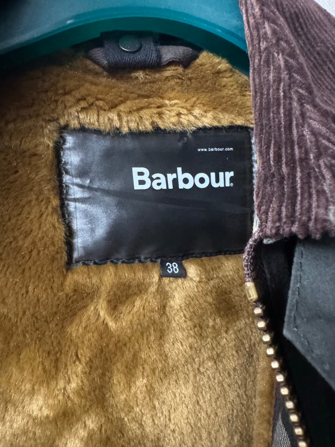 바버 뷰포트 왁스 자켓 올리브 38 상품이미지3