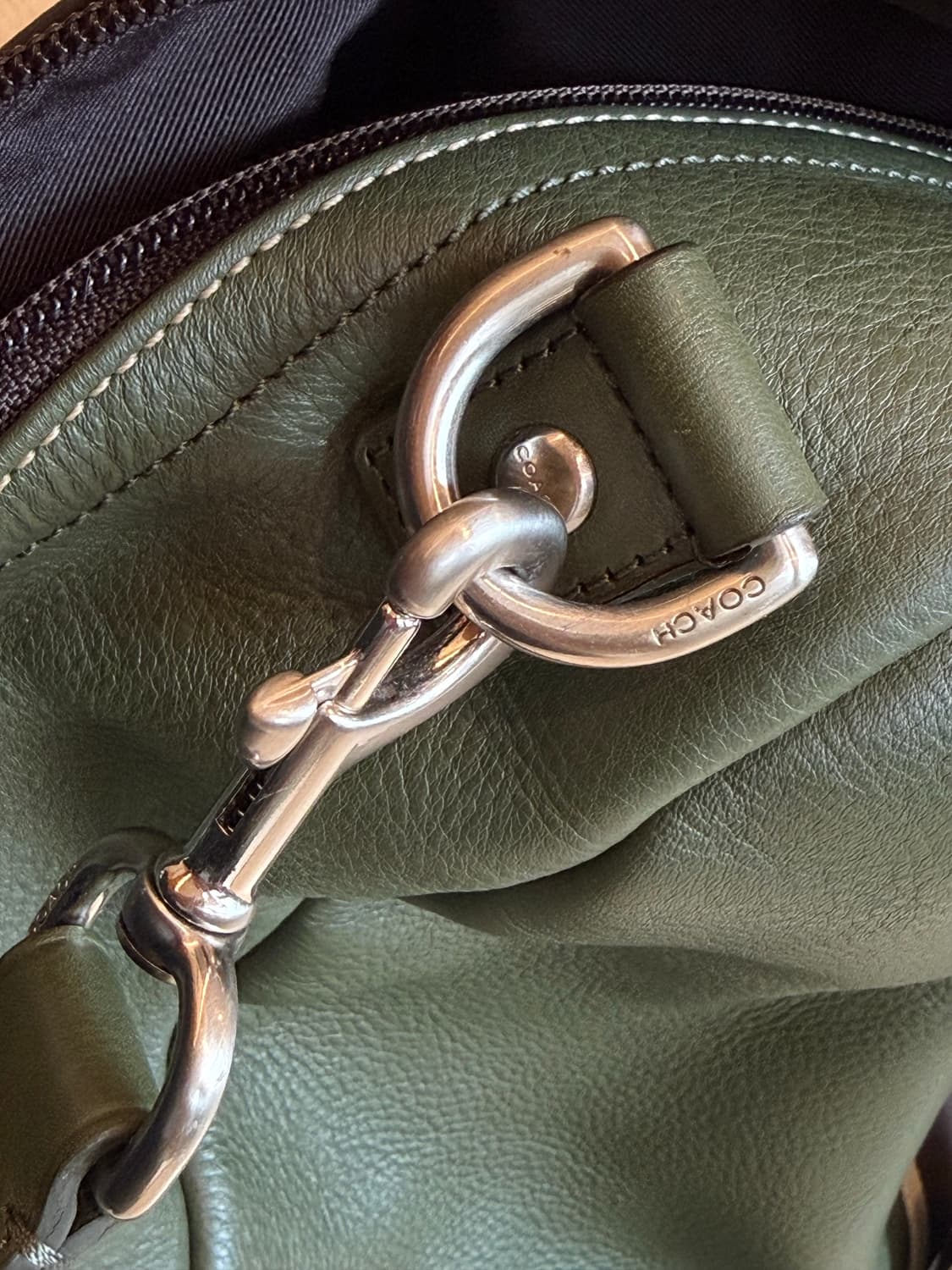 코치 소가죽 보스턴백 상품이미지6