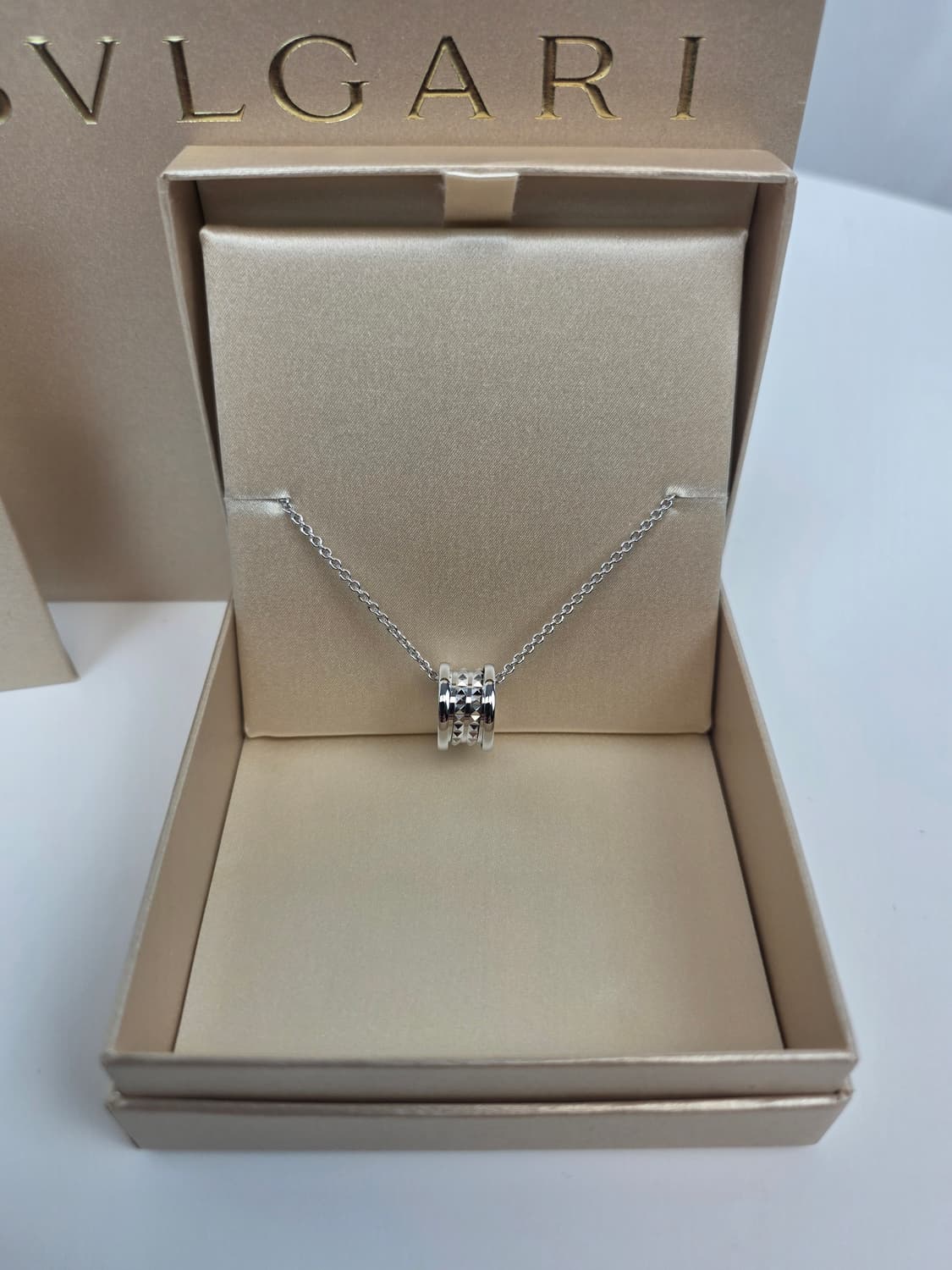 (새상품) 불가리 세이브더칠드런 실버 목걸이 상품이미지6