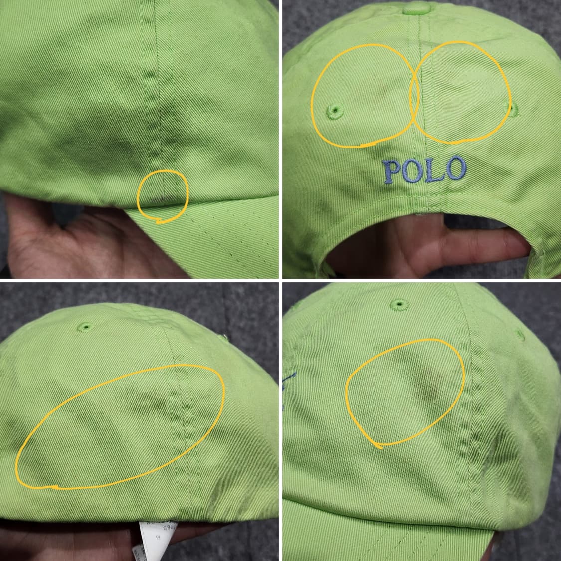 폴로 랄프로렌 클래식 치노 볼캡 모자 상품이미지8