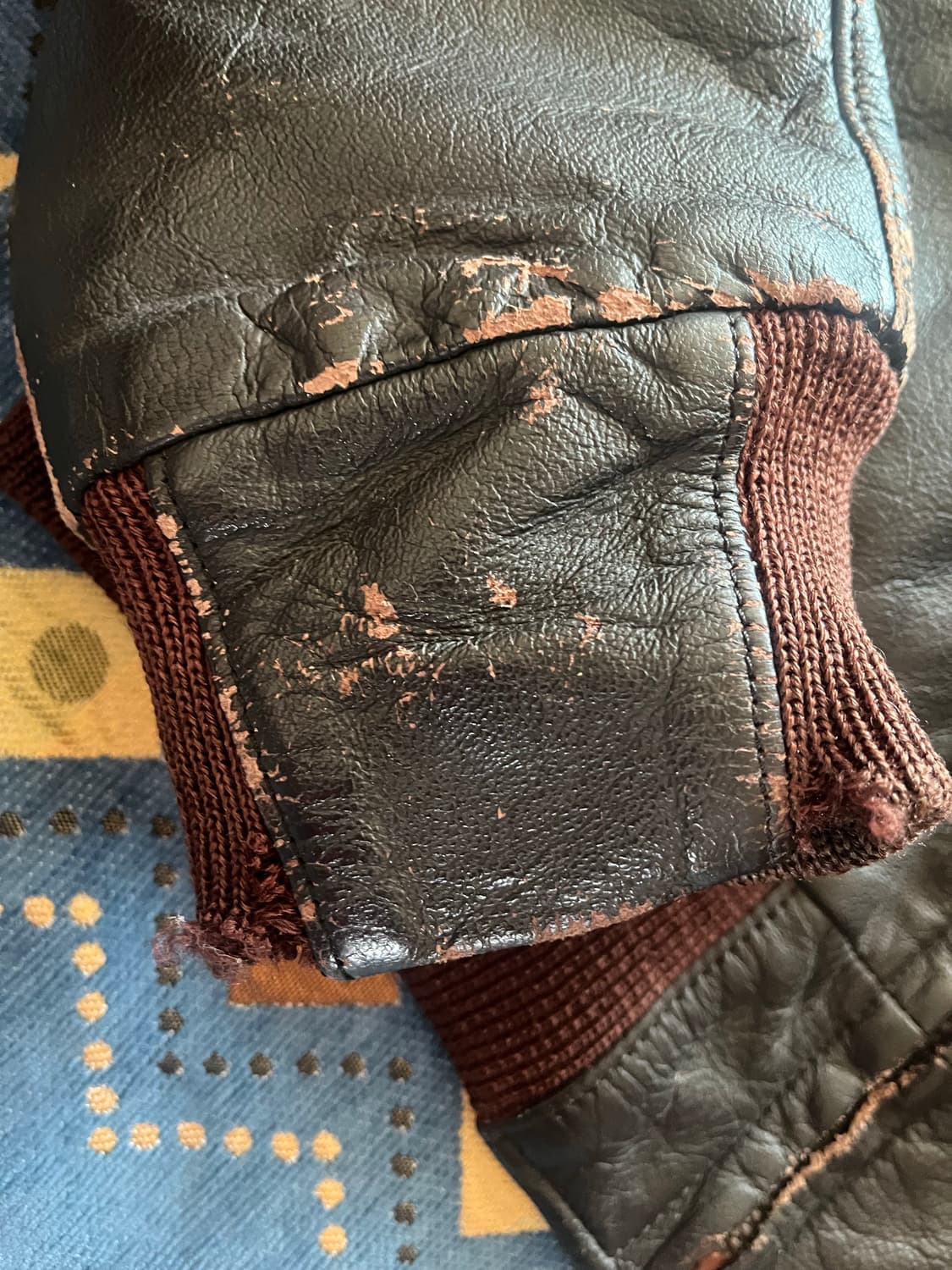 70s 80s L.L Bean G-1 Leather Jacket 상품이미지6