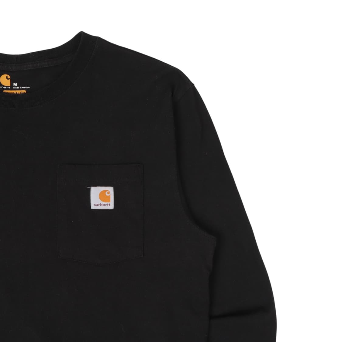 칼하트 블랙 k126 롱슬리브 상품이미지3