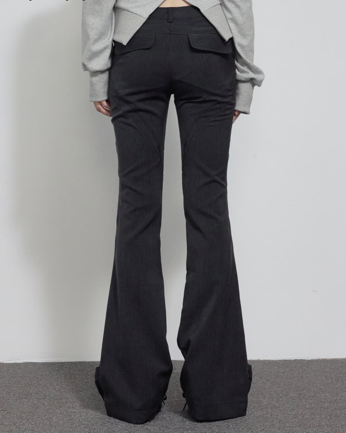 [새상품] 보헤미안서울 라인 부츠컷 팬츠 스트라이프 상품이미지3