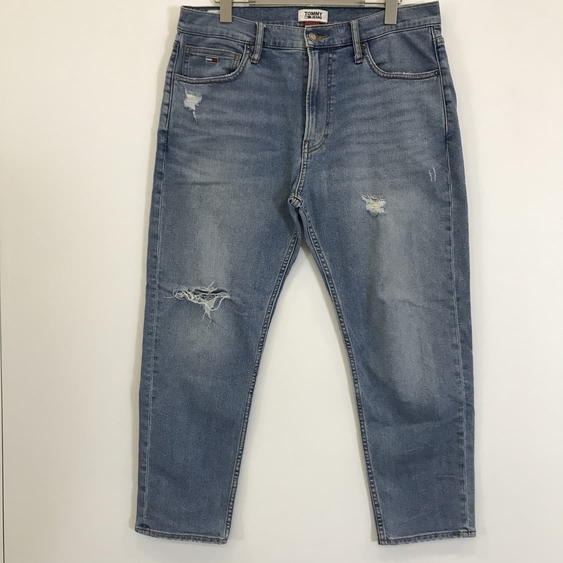 타미힐피거 릴렉시드 크롭 청바지 [34] 상품이미지1