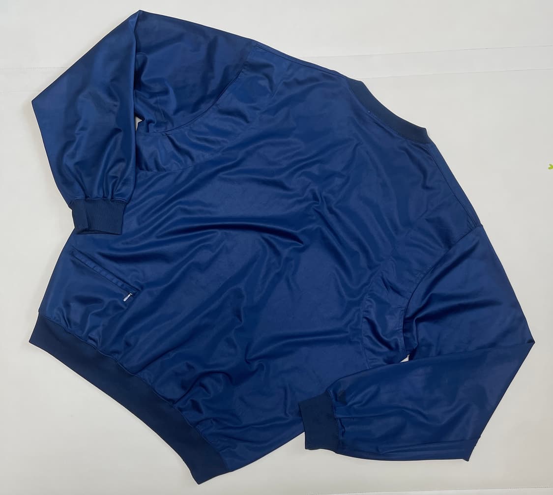 아디다스 올드스쿨 네이비 브이넥 웜업 상품이미지2