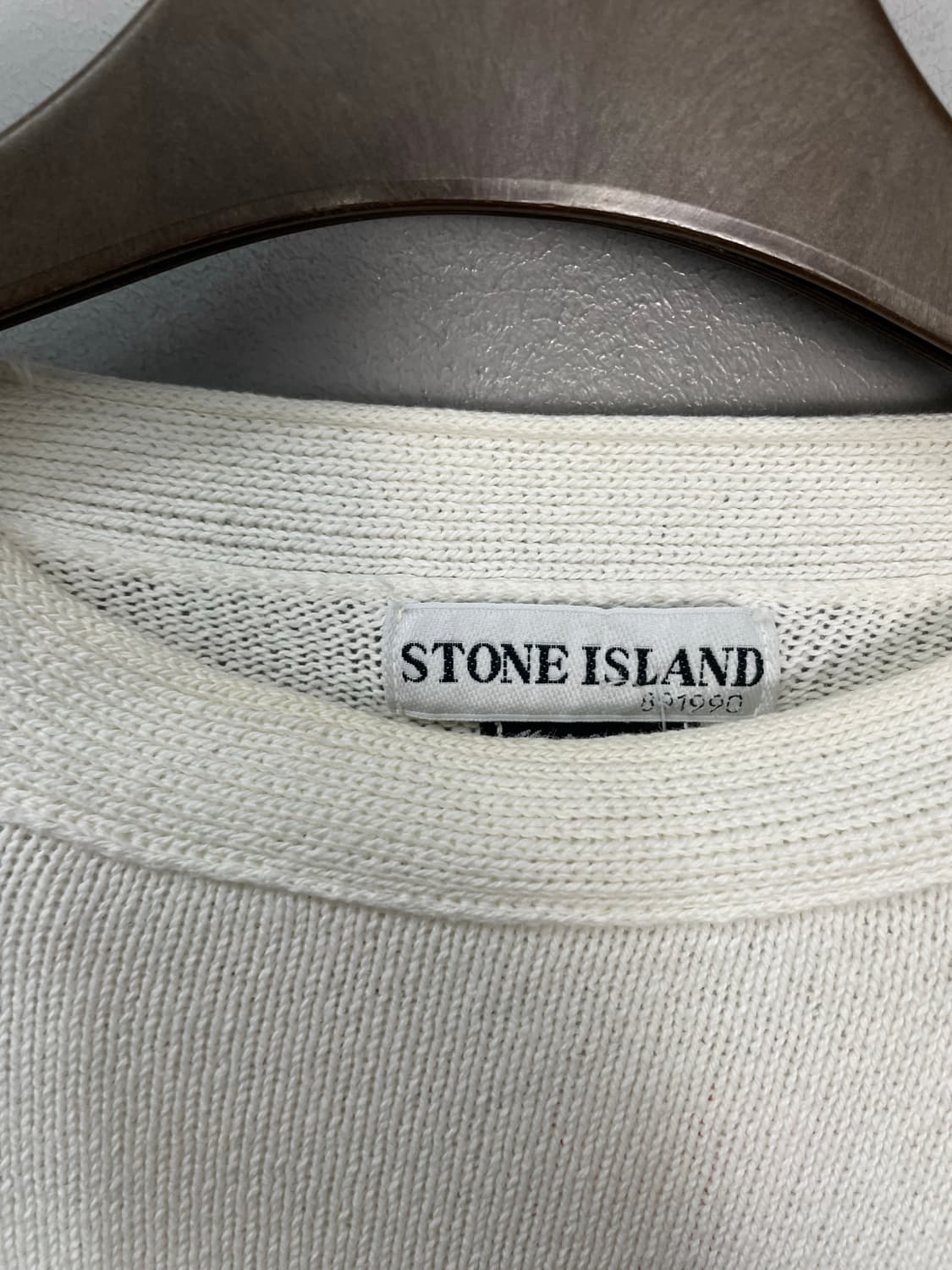 스톤 아일랜드 와펜 코튼 라운드 니트 H953 상품이미지7