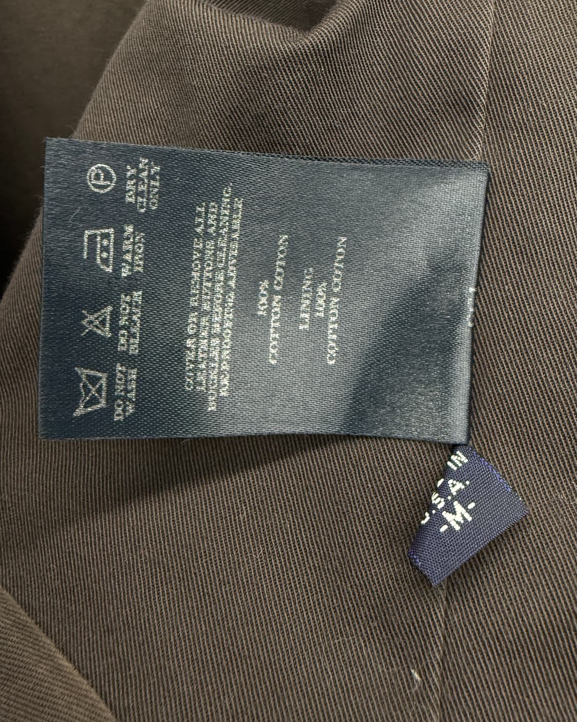 Burberry 00s 코튼쉘 블루종 자켓 상품이미지5