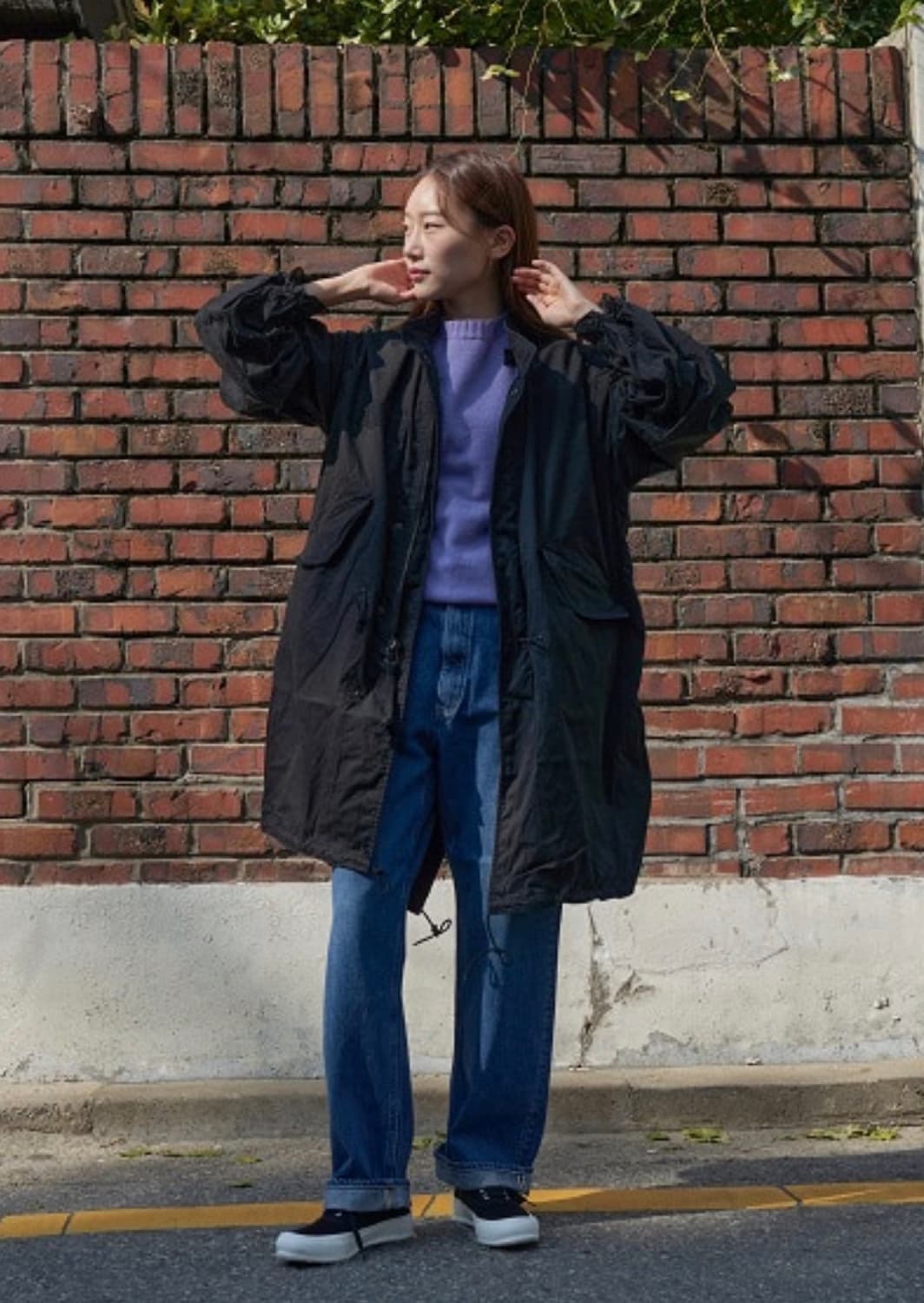 오어슬로우 M-65 피쉬테일코트 블랙(새상품) 상품이미지3