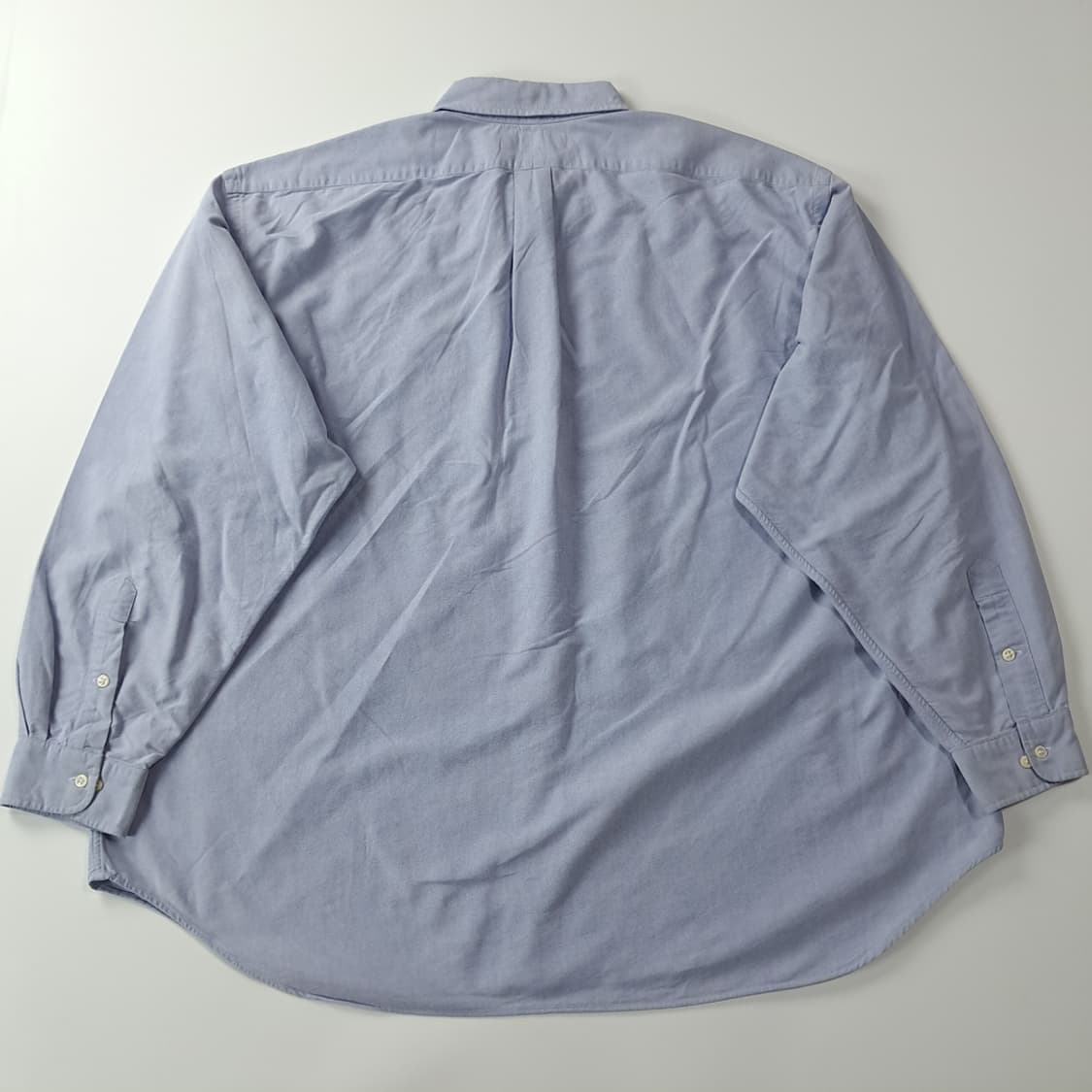 CJ425 2XL 폴로 빅사이즈 빅셔츠 90s 클래식 블루 셔츠 남방 상품이미지6
