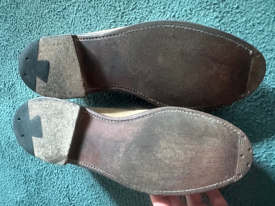 알든 스웨이드 로퍼 6244F 베이지 색상 265mm 상품이미지6