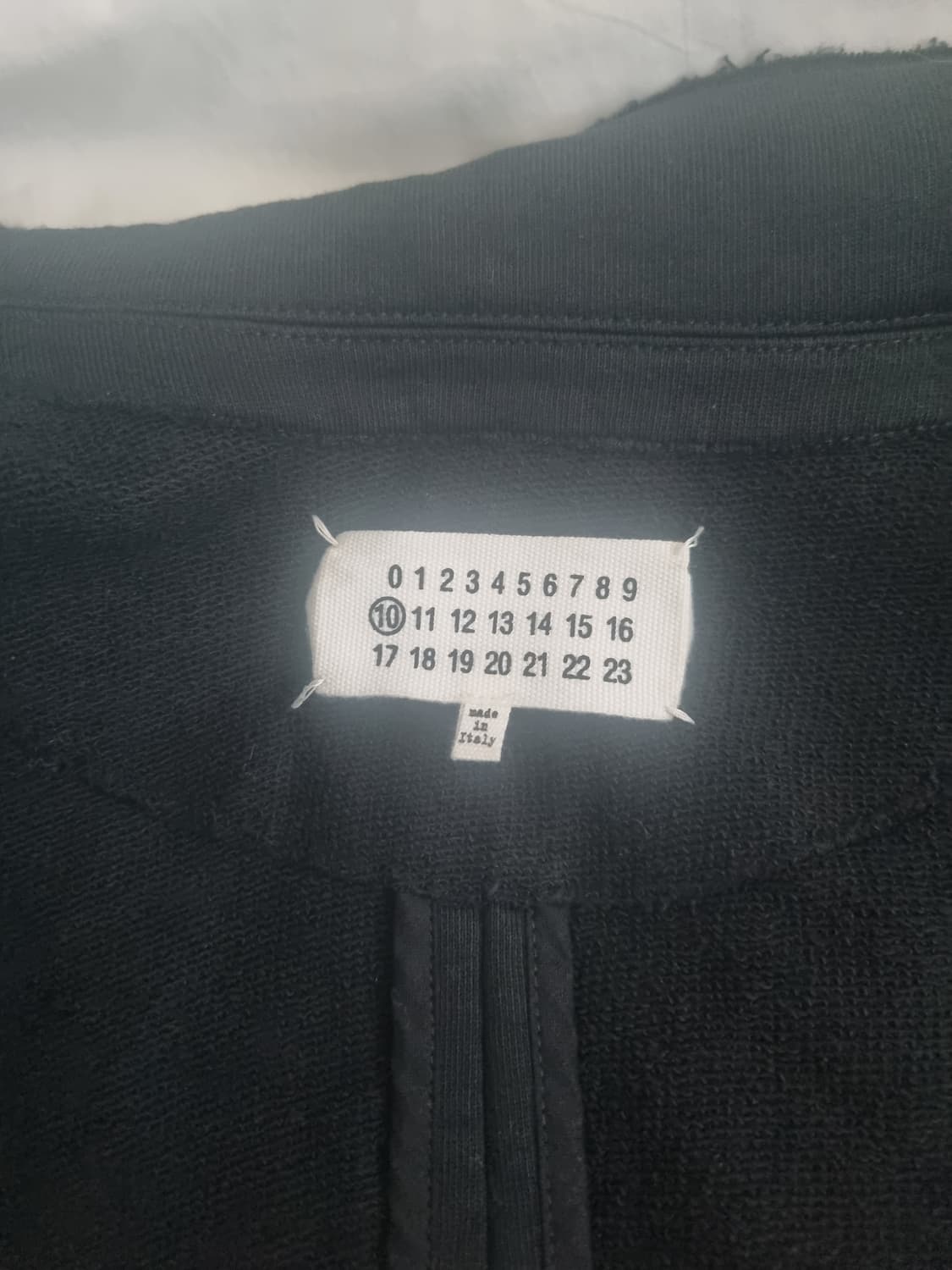 Martin margiela sweat jacket 48 black 상품이미지6