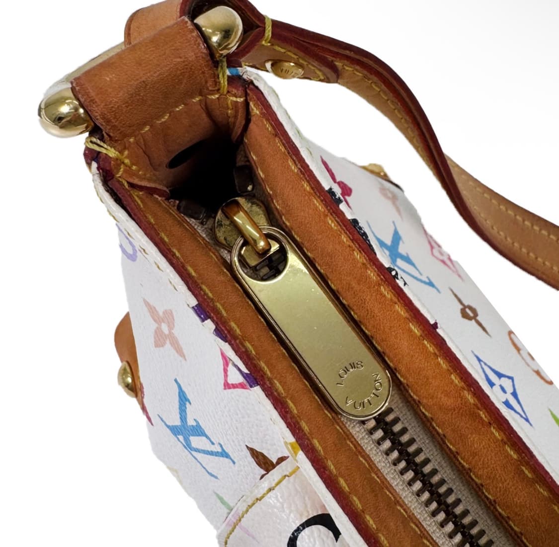 루이비통 무라카미 멀티컬러 모노그램 엘리자 숄더백 화이트 M40098 상품이미지9