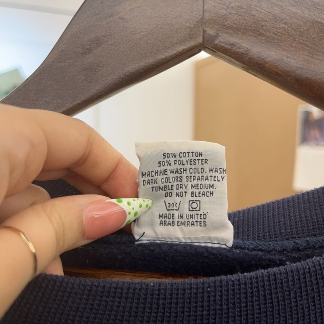 하드락카페 올드스쿨 빈티지 디스트로이드 로고 맨투맨 M C09112 상품이미지6