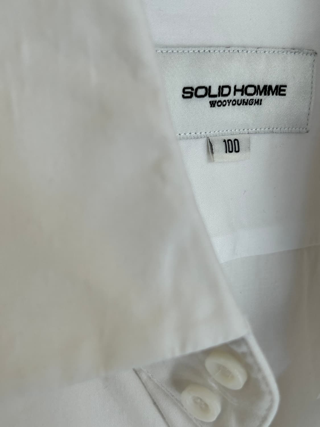 솔리드옴므 셔츠 (Solid Homme) 상품이미지2