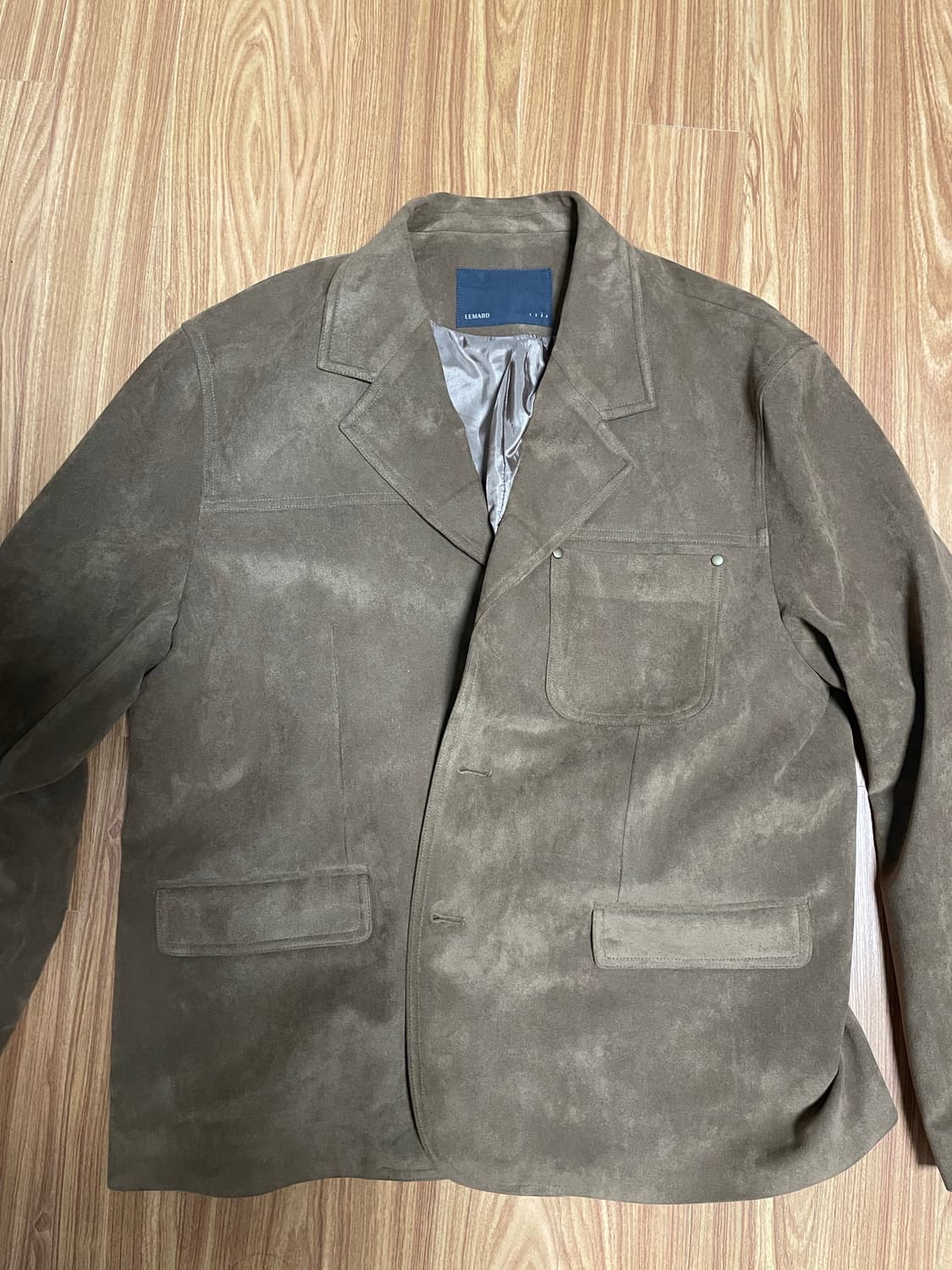 르마드 스웨이드 자켓 상품이미지2