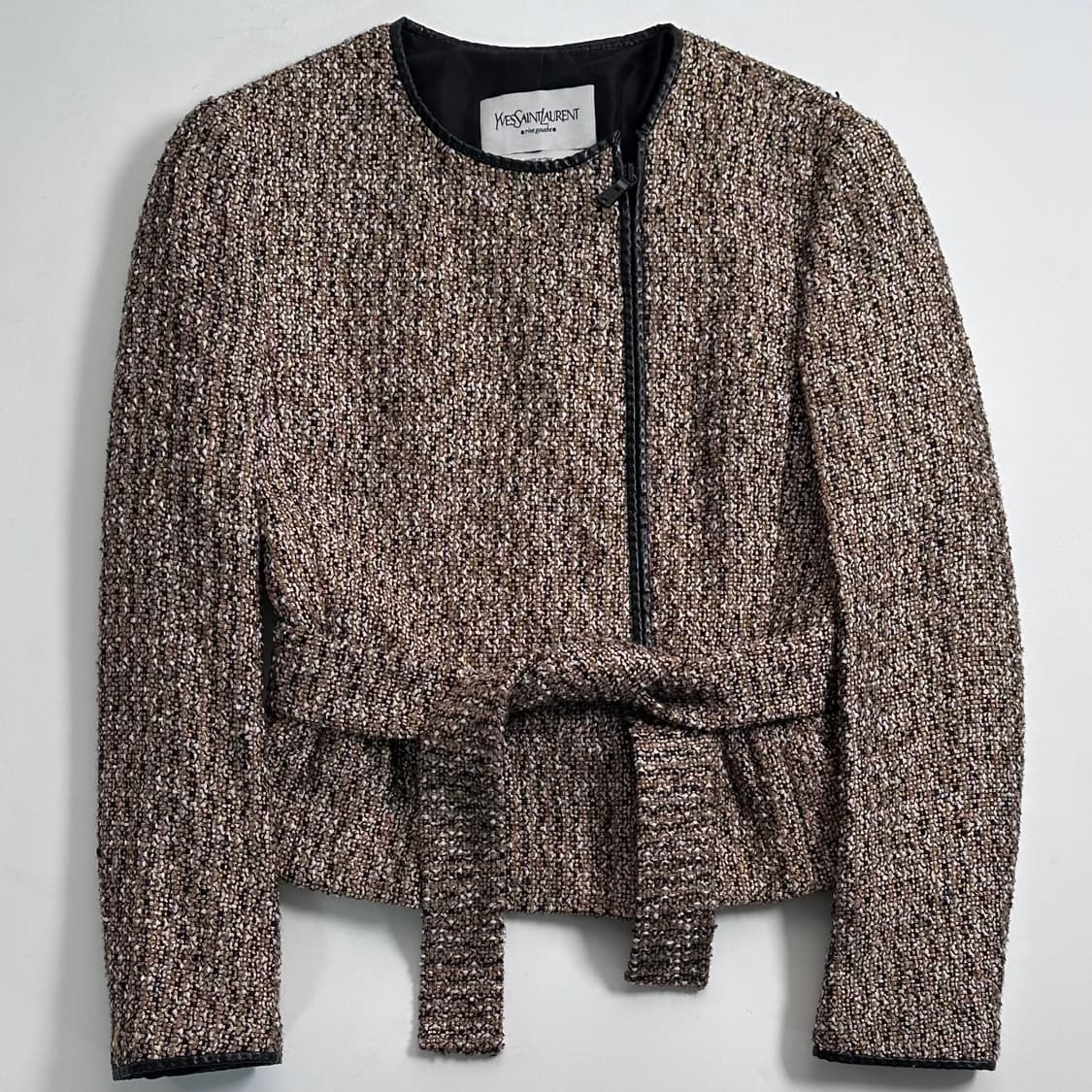 입생로랑 골든 트위드 자켓 상품이미지1