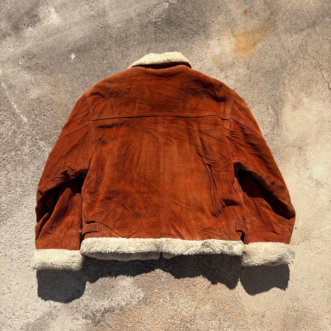 90s MUY BIEN SUEDE B-6 빈티지 자켓 M 상품이미지7