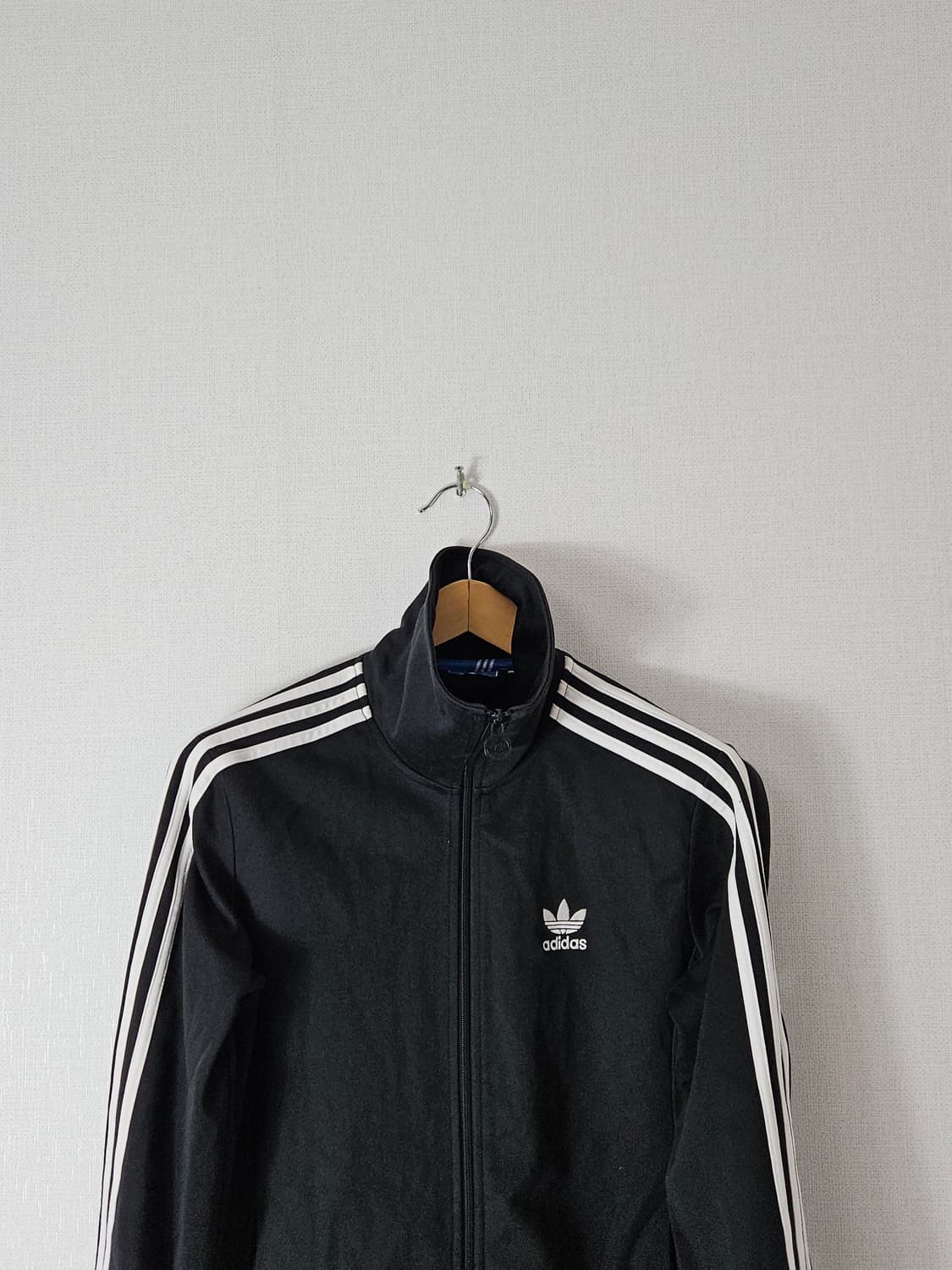 아디다스 검흰 트랙탑 져지 트레이닝 남성 100 상품이미지2