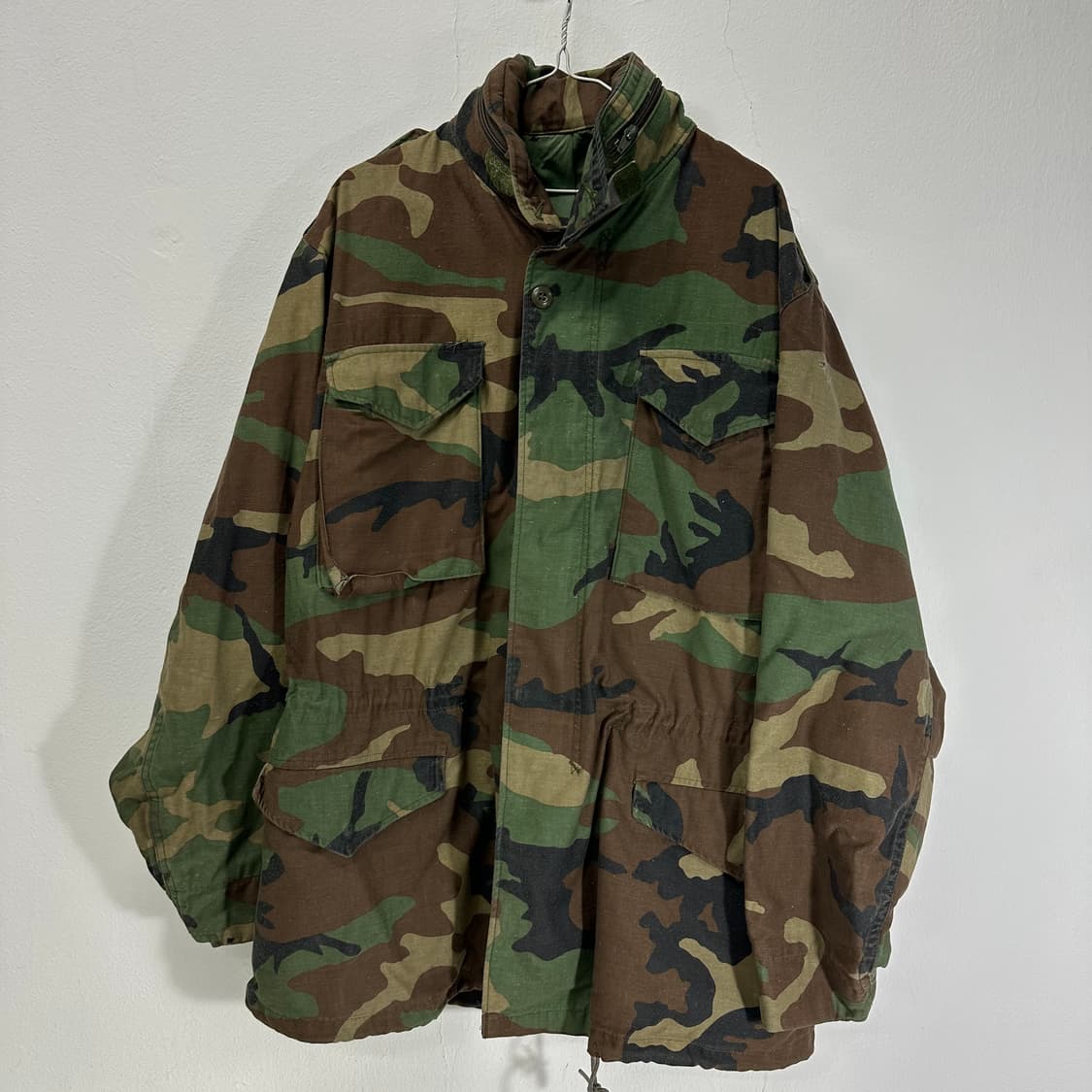 100 US ARMY 미군 우드랜드 밀리터리 야상자켓 상품이미지1