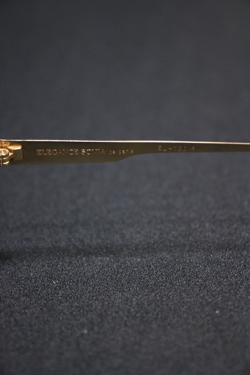 ELEGANCE SONIA 금테 안경 made in Japan 상품이미지9