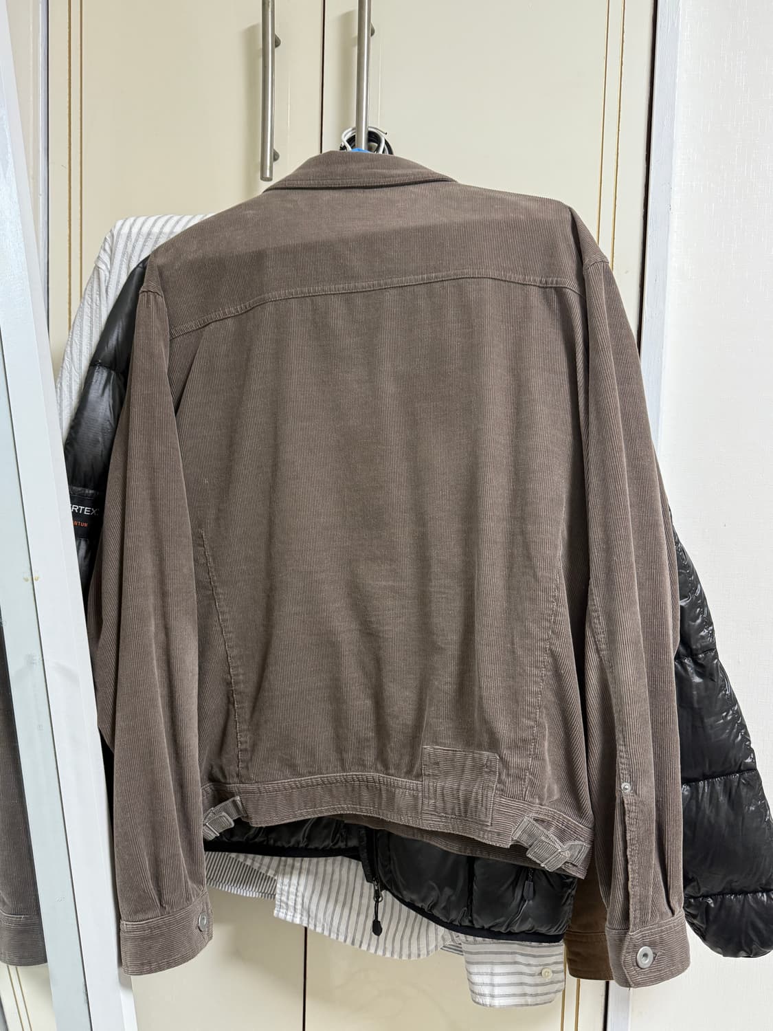 폴리테루 코듀로이 트러커 올리브그레이 2 사이즈 상품이미지5