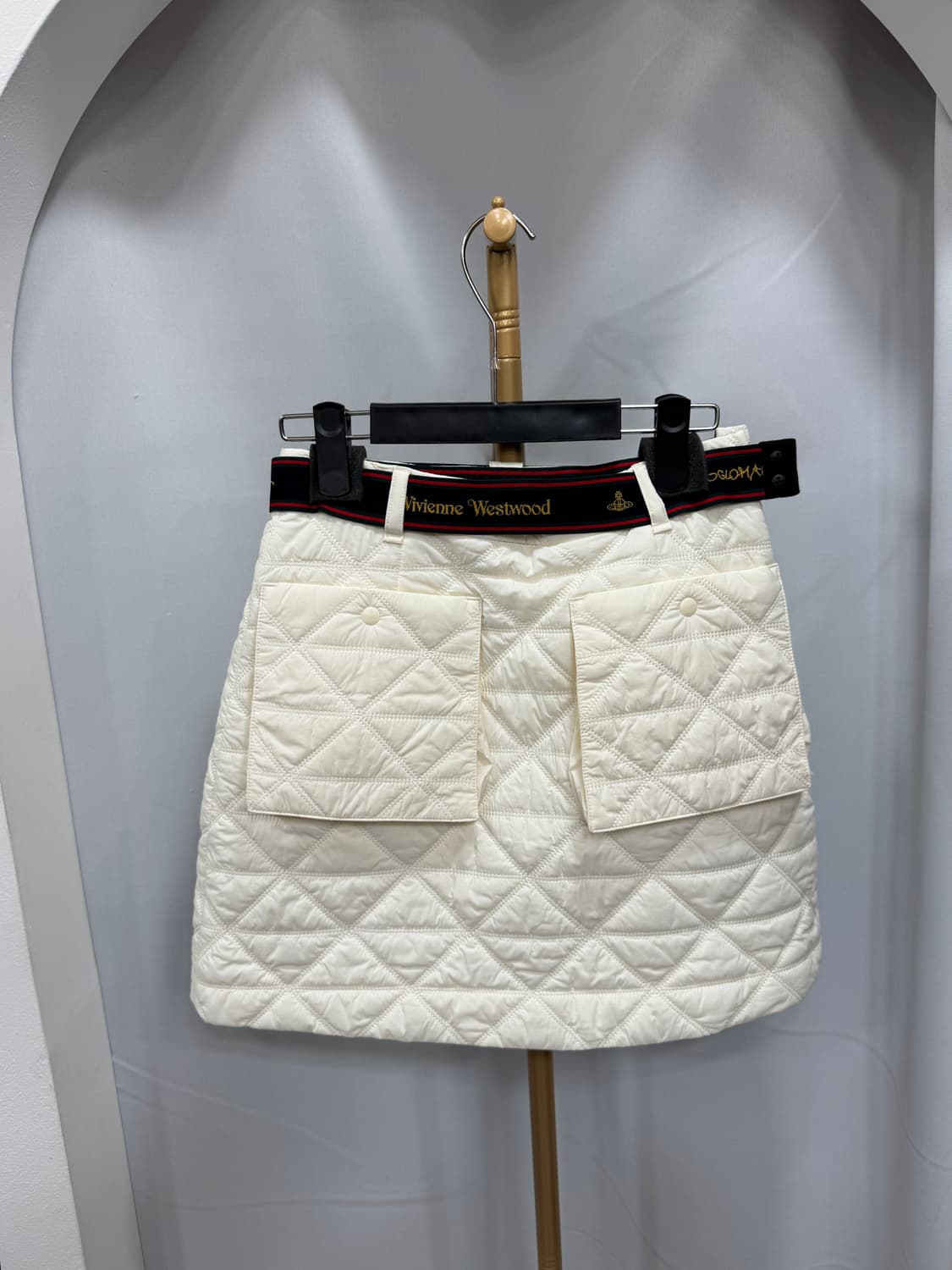 비비안웨스트우드 퀄팅 스커트 38사이즈 상품이미지1