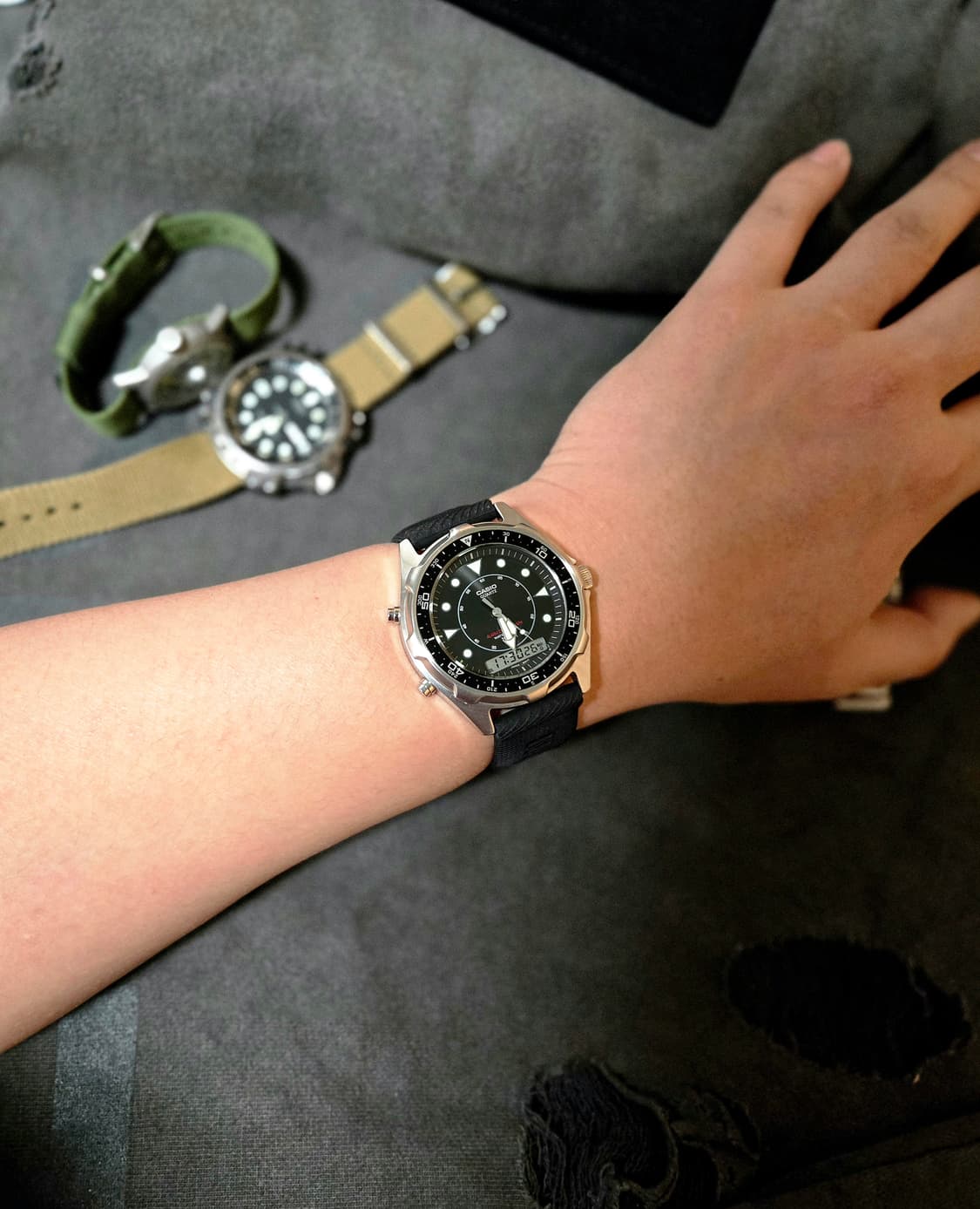 빈티지 카시오 AMW-320 밀리터리/세이코/시티즌/해밀턴 상품이미지6