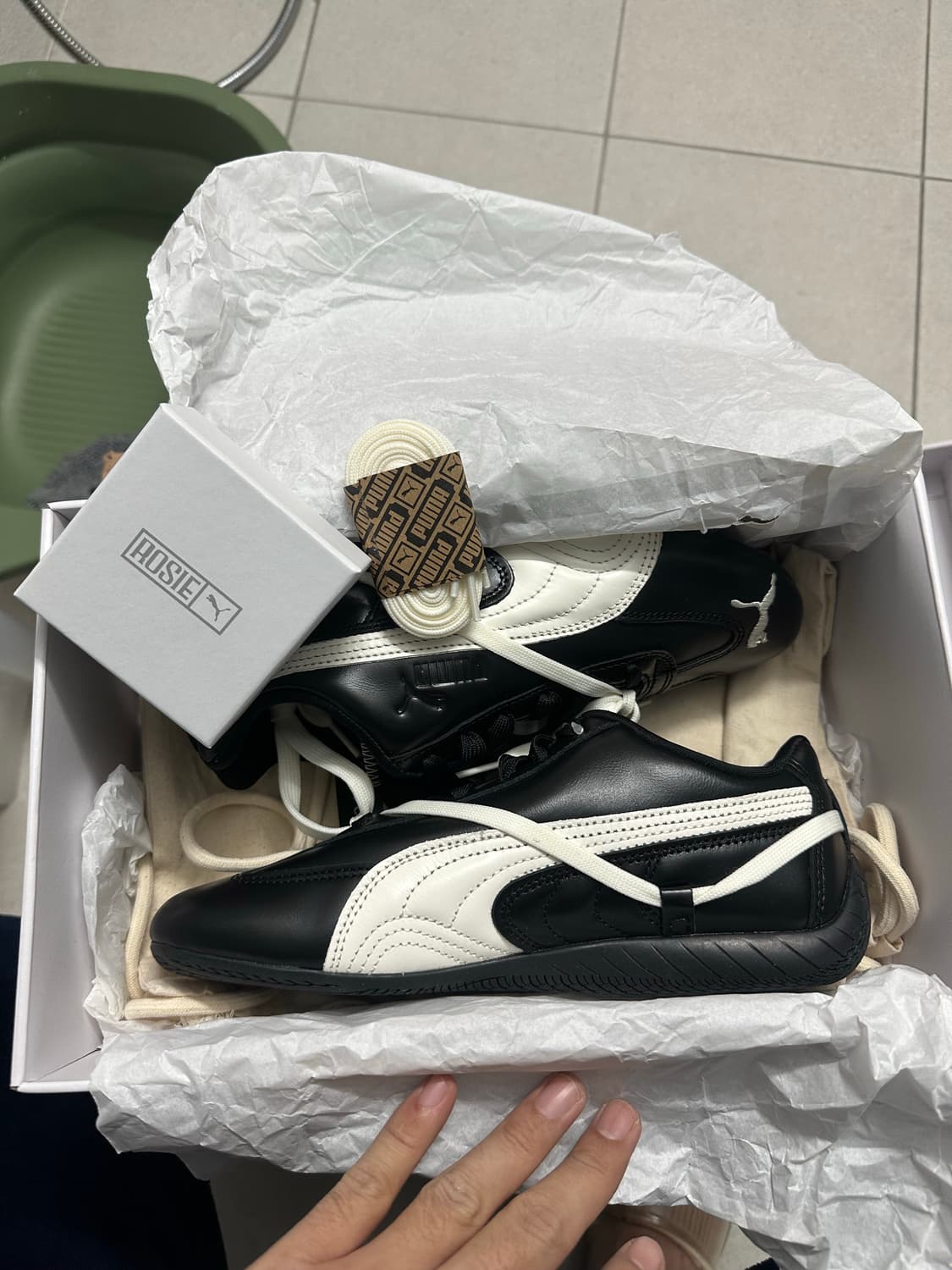 푸마 로제 스피드캣 블랙 235 상품이미지1