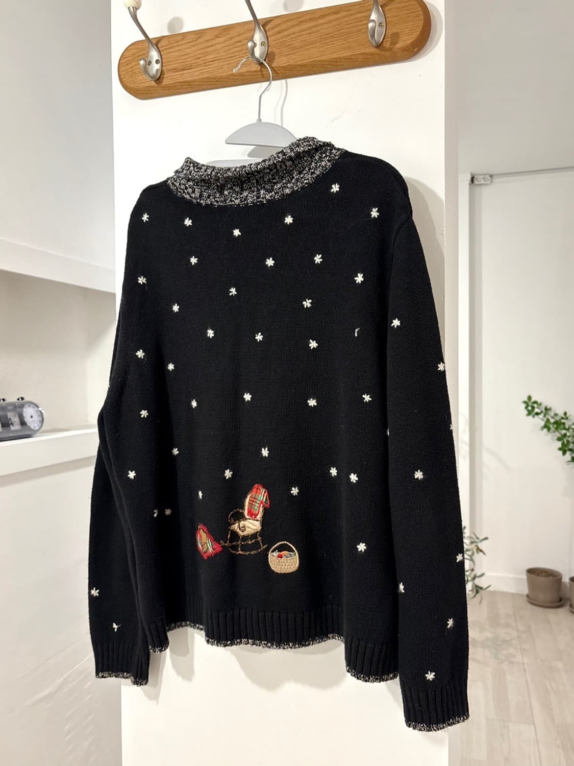 VTG 크리스마스 니트 집업 -G2 상품이미지5