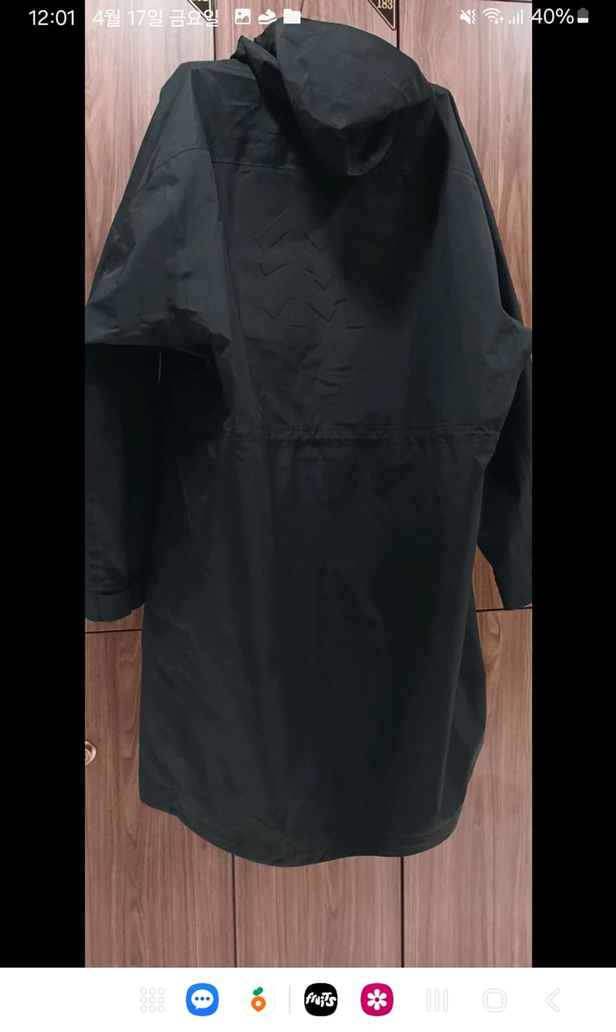 코오롱 강혁 고어텍스 롱자켓 레인 코트 상품이미지3