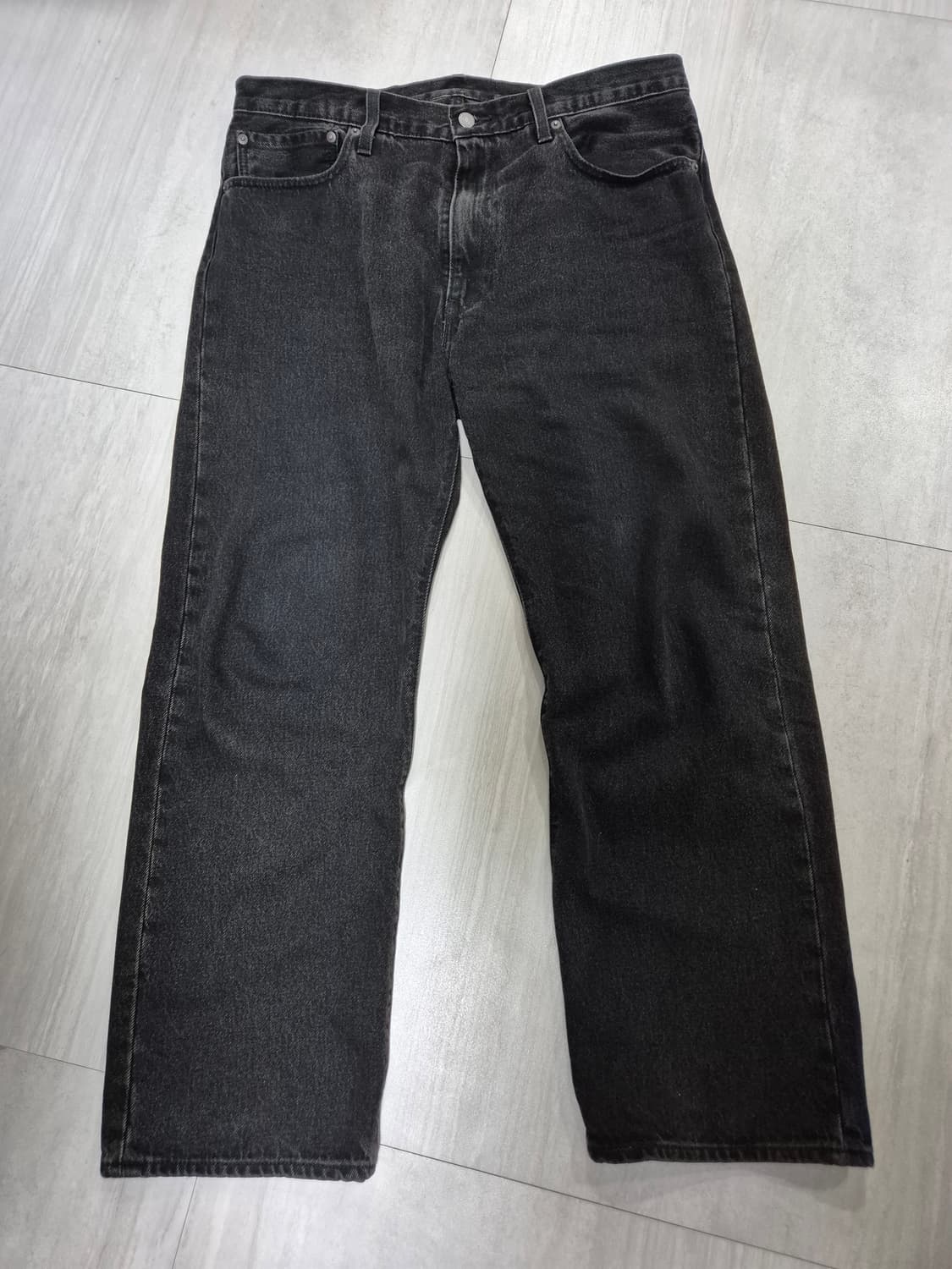 리바이스 프리미엄 555 36 30 블랙 상품이미지1